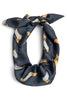 Dachshund Dreams Black Square Scarf