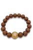 Brave Enough Bracelet -  Chocolate Druzy