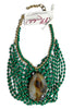 Made In The Deep South 1970s Agate Pendant 1970s Necklace