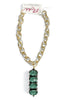 Made In The Deep South 1970s Quartz Pendant 1970s Necklace