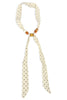 Next Move Polka Dot Scarf Necklace