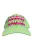 Kilim Baseball Hat - Lime 3-1 *Final Sale*
