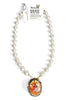 Made In The Deep South 1950s Brooch Baroque Pearls Necklace