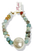 Made In The Deep South 1970s NOS Pearl 1960s Amazonite Necklace