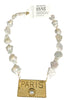 Made In The Deep South 1970s Brooch Baroque Pearl Necklace