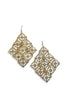 Empress Gold Chandelier Drop Earrings