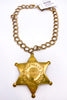 1960s Sheriff Badge 1970s Chain Necklace | Made In The Deep South
