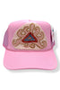 Kilim Trucker Hat - Baby Pink 77