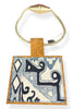 Kilim Rope Cork Choker Necklace -37
