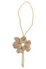 All the Way Up Topaz Flower Statement Necklace