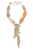 Made in the Deep South 1970s Parrot Brooch 1960s Agate Necklace