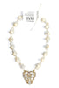 Made In The Deep South 1950s Brooch Baroque Pearls Necklace