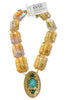 Made in the Deep South 1970s Brooch 1970s Crystal Necklace