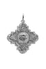 Anastasia Silver Metal Antique Cross Pendant