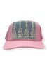 Kilim Trucker Hat - Baby Pink 130