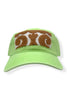 Kilim Baseball Hat - Lime 41 *Final Sale*