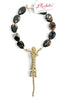 Made In The Deep South 1970s Pendant 1960s Agate Beads Necklace