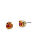 Simple Stud Earrings - Bright Gold Lt. Peach Brandy | Sorrelli - FINAL SALE