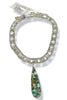 Made In The Deep South Chrysocolla Pendant 1970s Necklace