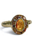 Watch Me Brown and Gold Statement Hinge Cuff Bracelet