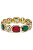 Dancing Into The Night Dark Multi Stretch Bracelet
