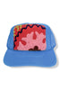 Suzani Neon Blue Kilim Patch Trucker Hat 19