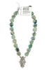 Made In The Deep South 1950s Brooch 1960s Chrysocolla Necklace