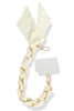 Back To Living White Key Chain Phone Strap