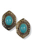 Second Glance Turquoise Earrings