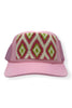 Kilim Trucker Hat - Baby Pink 150