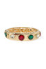 Getting Close Dark Multi Diamond Bracelet