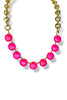 TOVA X TWT Berty Electric Pink Necklace