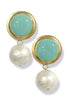 YOCHI Travis Mint Earrings
