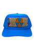 Kilim Trucker Hat - Electric Blue 4