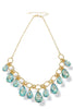 Glamorous Life Aqua Abalone Necklace