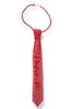New Connections Red Pearl Tie Necklace