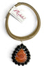 Made In The Deep South 1970s Agate Brooch 1970s Necklace