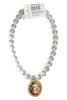 Made in the Deep South 1950s Glass Pendant 1940s Glass Bead Necklace