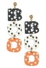 Halloween BOO Ghost Earrings