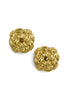 Upon Grace Vintage Gold Textured Knot Earrings