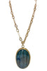 Kassy Necklace - Labradorite