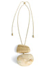 Allure Beige Adjustable Chain Necklace