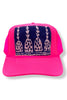 Kilim Trucker Hot Pink - 128