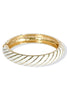 Back To You White Hinge Bracelet