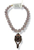Made In The Deep South 1960s Czech Earring 1970s Bead Necklace