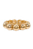 Half The Way Gold Stretch Bracelet