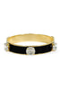 TOVA X TWT® Kiera Clear and Black Bracelet
