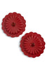 TWT® Concho Crimson Red Earrings