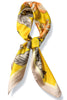 There Are Signs Yellow Floral Scarf