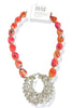 Made In The Deep South 1950s Weiss Brooch 1970s Bead Necklace
